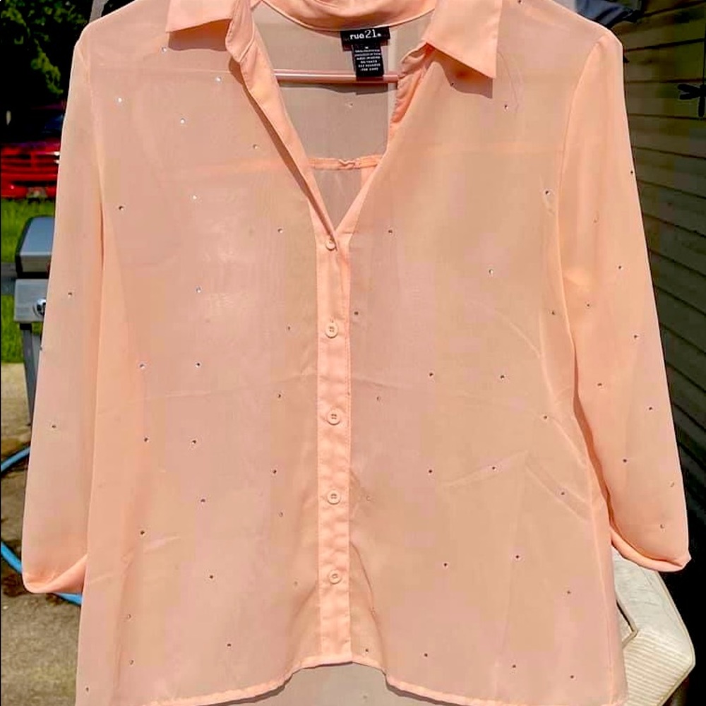 Rue 21 dressy blouse size medium